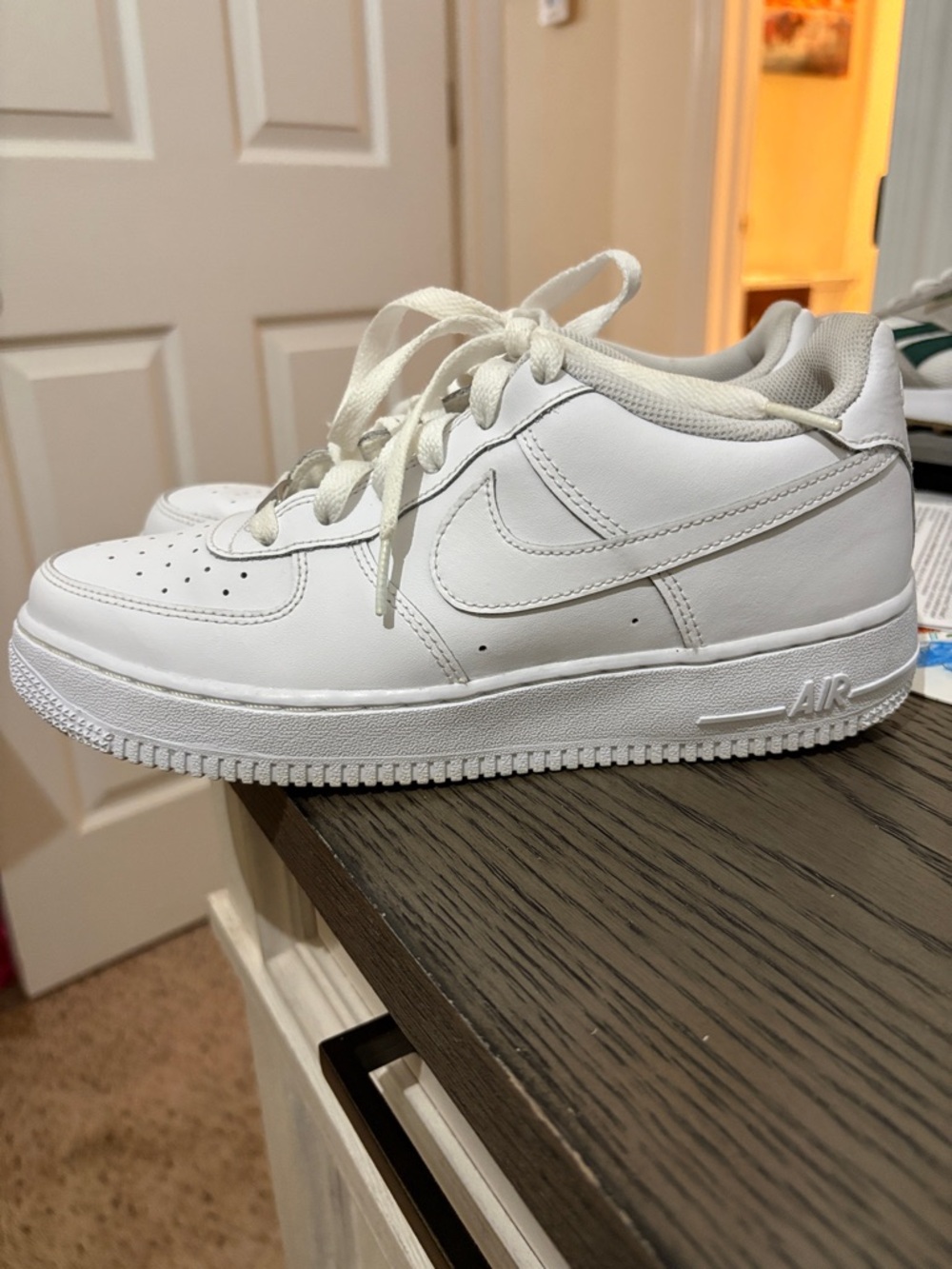 Nike Air Force 1’s size 7 youth converted to women’s size 8.5